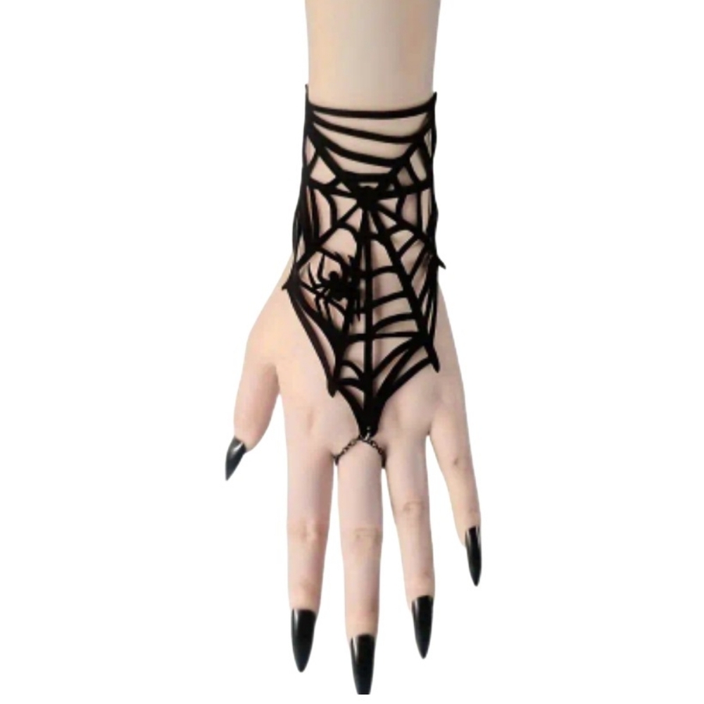Hand-Made Spiderweb Bracelet